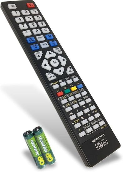 Télécommande Universelle Compatible Avec Téléviseurs Grandin - Remplacement Pour Modèles 42PCH211, L32CH11, LD28CHG2200E, Etc. - 7