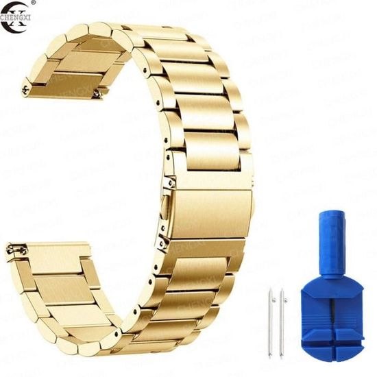 Couleur Or taille 20mm amazfit gts 2 bracelet Amazfit Gtr Bip pour