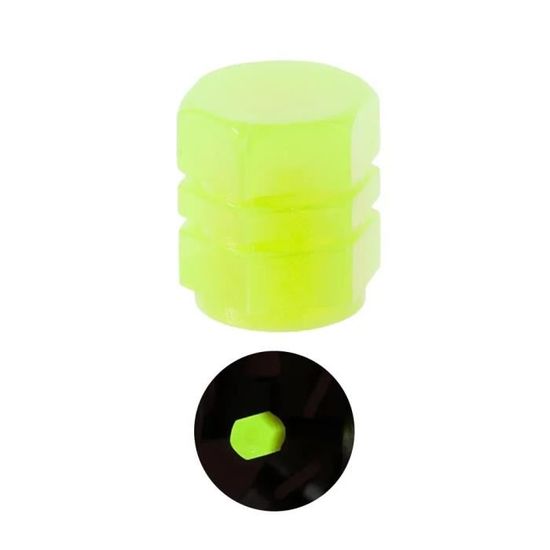 20 Bouchons De Valve Luminescents Pour Pneus - Universels, 5 Couleurs - En Plastique ABS, Brillent Dans Le Noir - Pour Voiture, Vélo, Moto