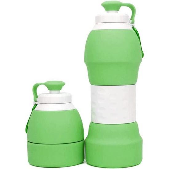 Bouteille D'eau Pliable En Silicone 500ML - Gadgets D'Eve
