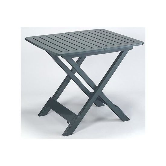 Table Pliante Carree Tevere Ref 407404 Verte Achat Vente Table