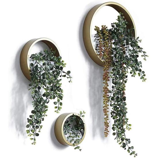 Vase Mural En Silicone, Vase à Fleurs Mural - Pot De Plante