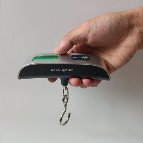 Balance à Bagages Numérique ROCK - Compacte, Tient Dans La Poche