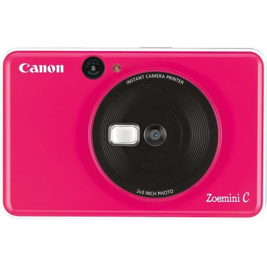 IMPRIMANTE PHOTO ET 10X15 Canon Zoemini Pack rose - Imprimante