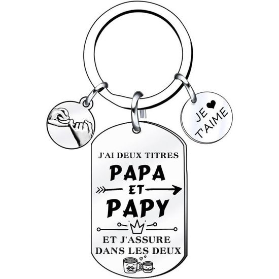 Cadeau Fete Des Grand Peres Cadeau Papy De Grand-Père Mamie Porte Clés Idee Cadeaux Couple Cadeaux Papa Maman Anniversaire Fete Des Grand Mere