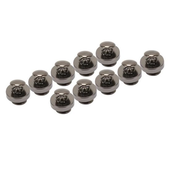 8pcs Boutons Pression Magnétiques Sac à Main - Fermoir Magnétique Cuir PU, Accessoires Bricolage Portefeuille