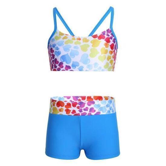 Huiingda aillot de bain tankini de plage pour filles - aillot de bain bikini - Coussinets de