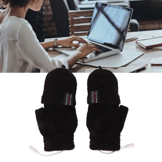 Gants Chauffants Rechargeables Plein Doigts - 3 Modes Chauffage, Tactiles - Pour Vélo, Ski, Extérieur