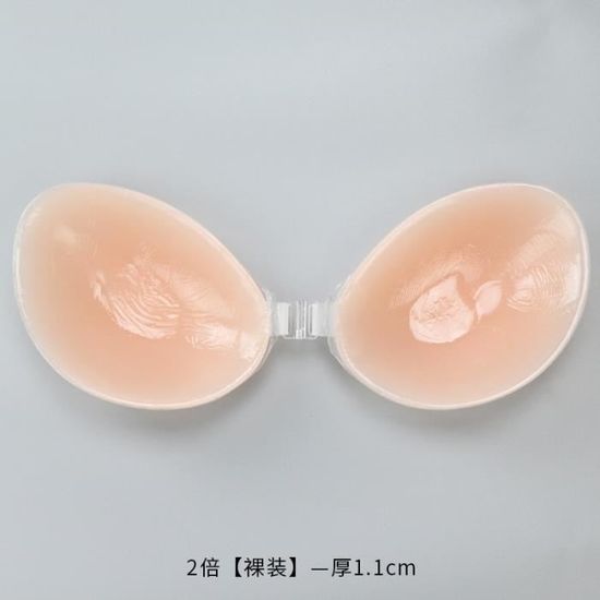 Soutien-Gorge Adhésif Invisible Push-Up Dos Nu - Réutilisable, Silicone Doux, Confortable Toute La Journée