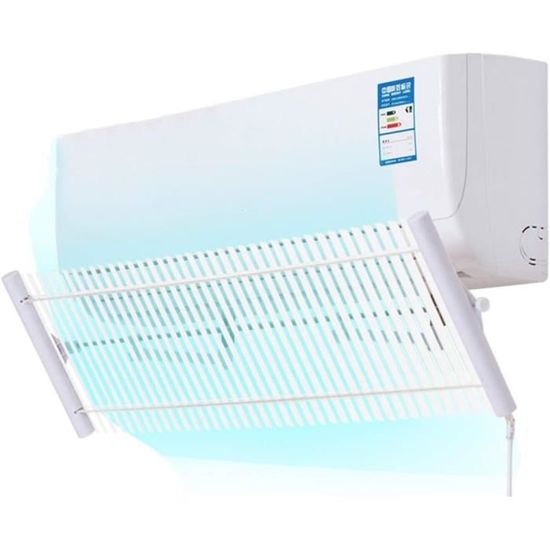 Déflecteur Universel Pour Climatiseur Extérieur Defender,Couvercle De Guide De Vent De Déflecteur De Soufflage Anti-Direct De Sortie D'air Durable,Pompe À Chaleur/Capot De Protection Du Condenseur