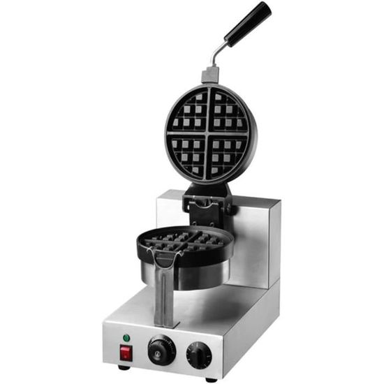 Gaufrier rotatif antiadhésif pour une cuisson parfaite et homogène