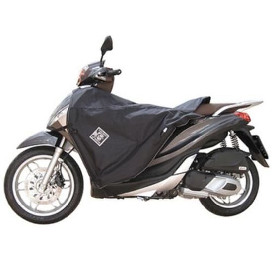 250 mp3 2008+ Tablier Couvre Jambe Tucano pour Piaggio 125 mp3 2006+ 300 mp3 2012+ 400 mp3 2008+ Noir