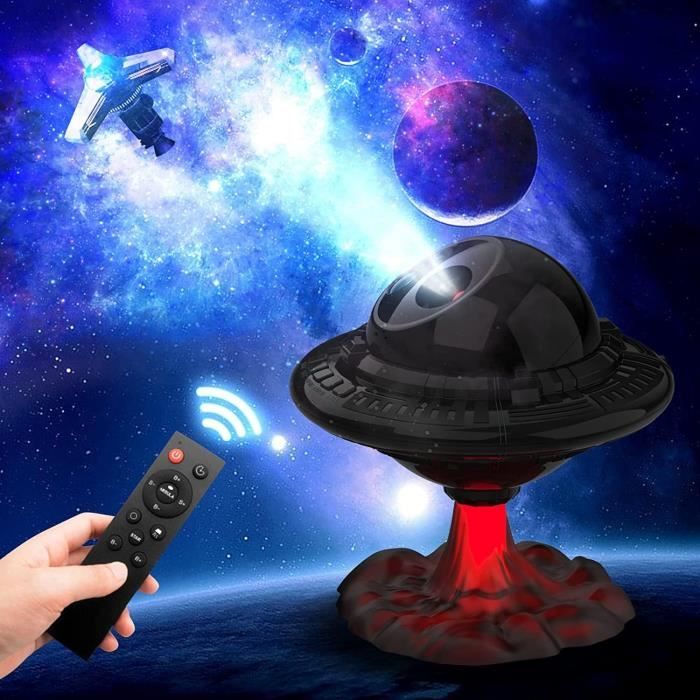Projecteur Luminaire Homgen OVNI Avec Télécommande Et Minuterie - Veilleuse D'ambiance