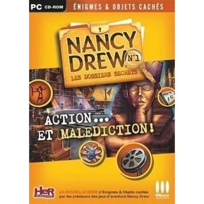 Nancy Drew: Action Et Malédiction Enigmes Et Objet