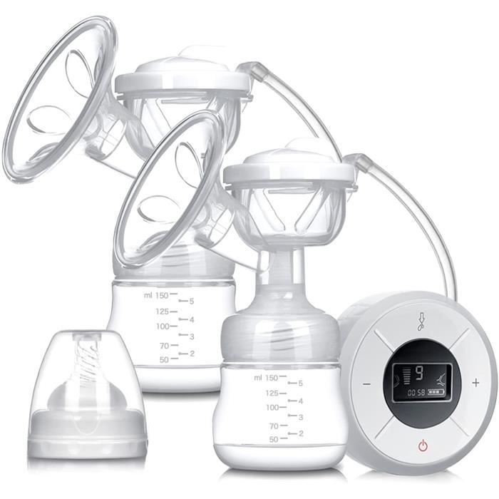 Tire Lait Electrique Double Pompage TireLait Rechargeable avec 3