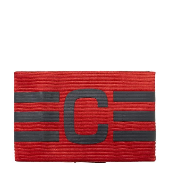 Brassard capitaine adidas Football - rouge foncé-gris foncé - M