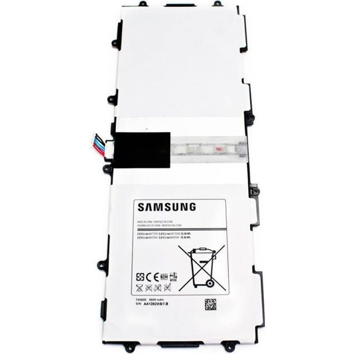 ORIGINAL SAMSUNG T4500E Batterie GALAXY TAB 3 10.1 P5200 P5210 P5213 6800mAh