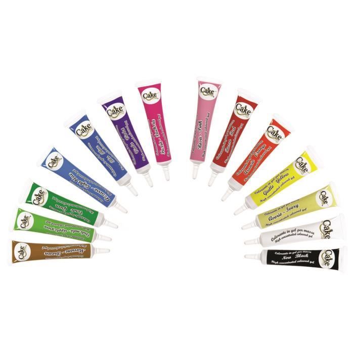 Colorant gel tube rose 20 gr