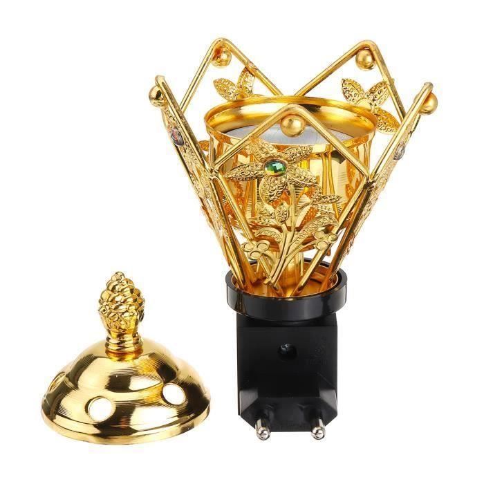 TEMPSA Mini brûleur d'Encens Electrique Chauffé Décoration Intérieure OR TYPE A