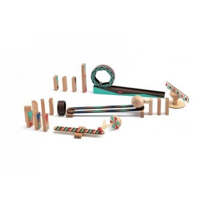 Jeu de construction Action-Réaction : Zig & Go : 28 pièces aille Unique Coloris Unique