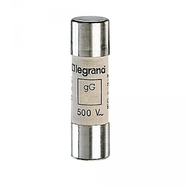 Legrand 014340 - Fusible cylindrique gG 40A 14x51mm 500V - Sans percuteur
