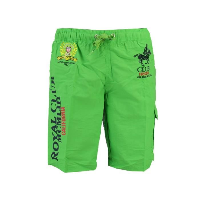 Maillot de Bain Enfant Geographical Norway Queen Vert
