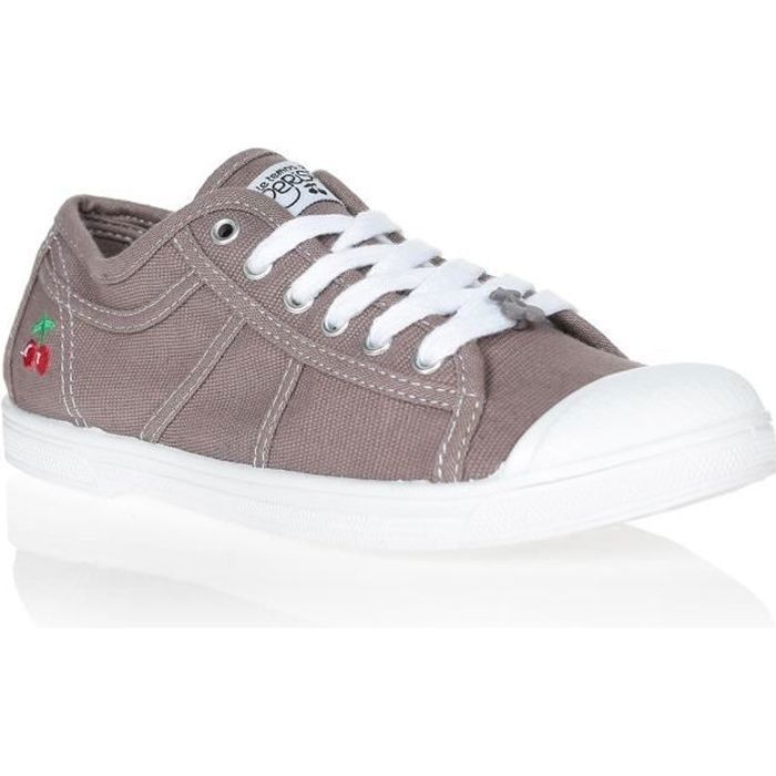 LE TEMPS DES CERISES - Baskets femmes - Basic 02 Charcoal