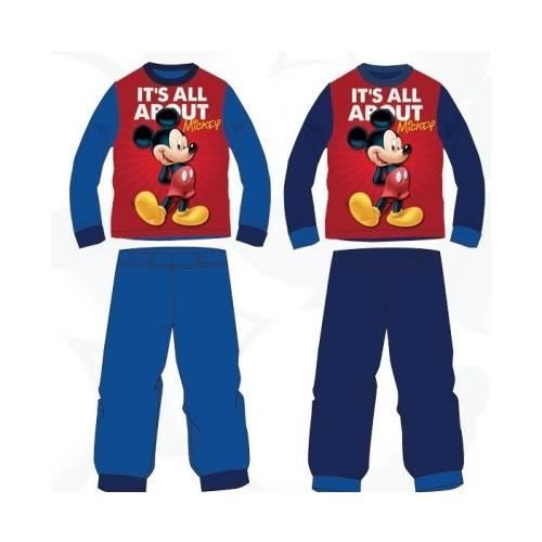 pyjama long MICKEY bleu