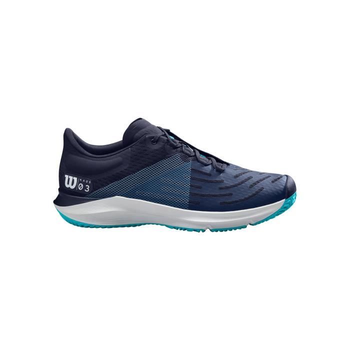 Chaussures WILSON Homme Kaos 3.0 Bleu / Turquoise / Blanc PE 2020