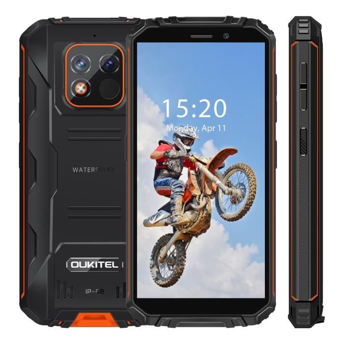 OUKITEL WP18 Pro Smartphone Robuste 12500mAh IP68 Etanche 5.93\