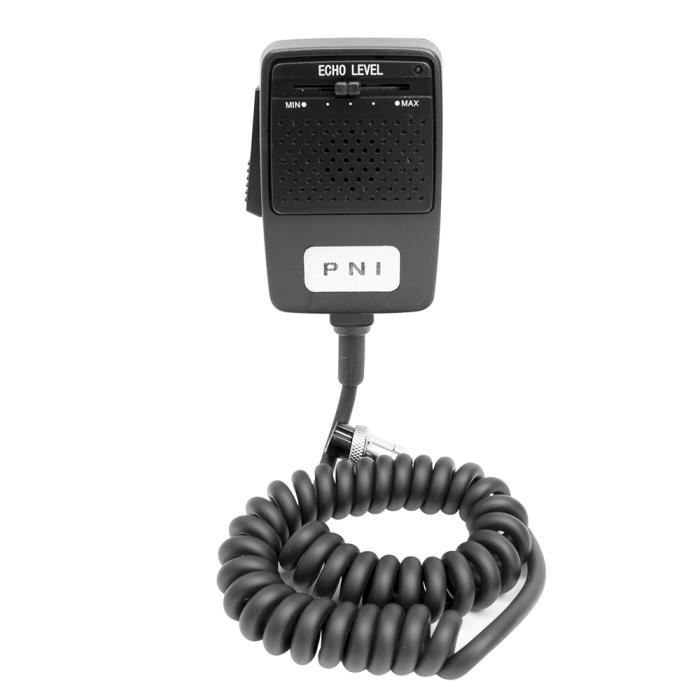 Pni Echo Microphone 6 Broches pour Radio CB