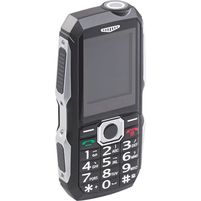Téléphone mobile outdoor double SIM étanche et antichoc XT-300
