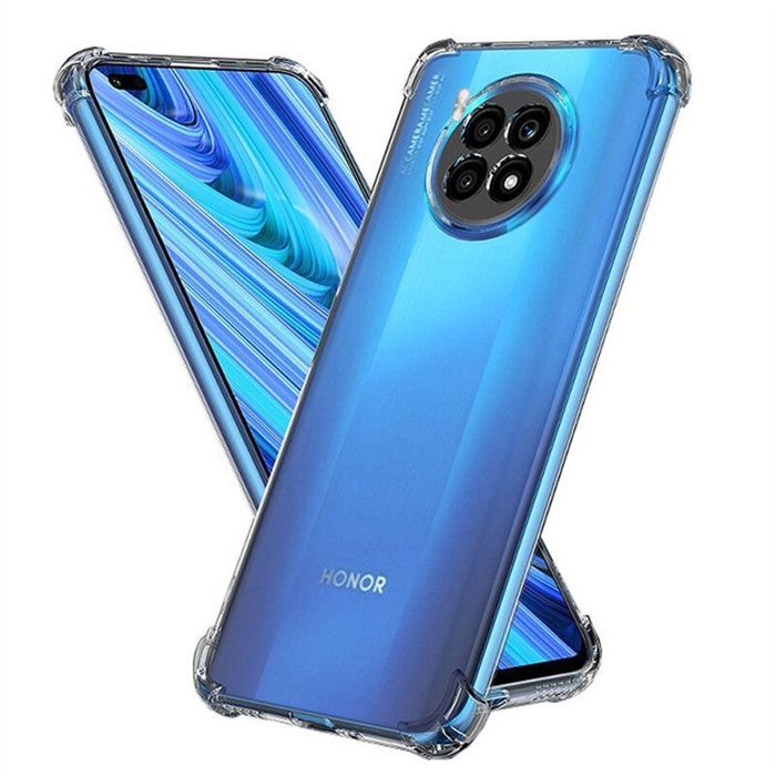 Film protection Coque silicone pour Honor 50 Lite antichoc transparente