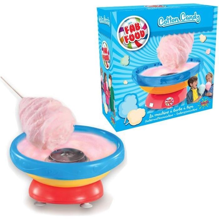 SPLASH TOYS Machine à barbe à papa Fab Food Cotton Candy Maker