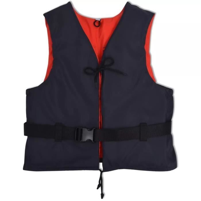 vidaXL Aide à la flottabilité 50 N 30-50 kg bleu marine