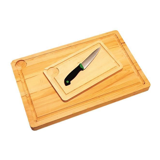 Planche professionnelle à découper avec rigole....