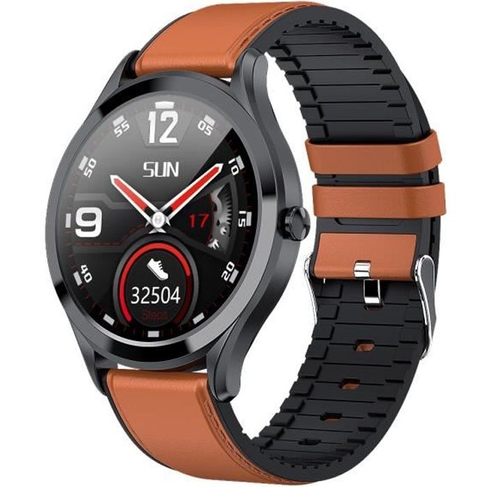 Montre Connectée Homme Femme WINNES Montre Intelligent sommeil cardiaque Rappel d'information pour des Smart Montres sportives