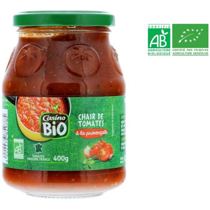 Chair de tomate à la provençale bio - 400 g