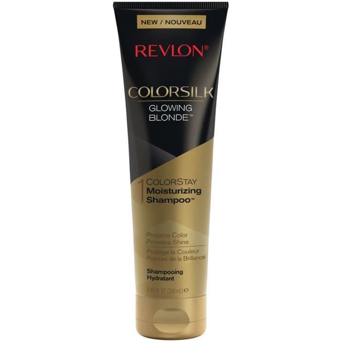 REVLON Shampoing hydratant Colorsilk - Glowing Blonde - 250 ml