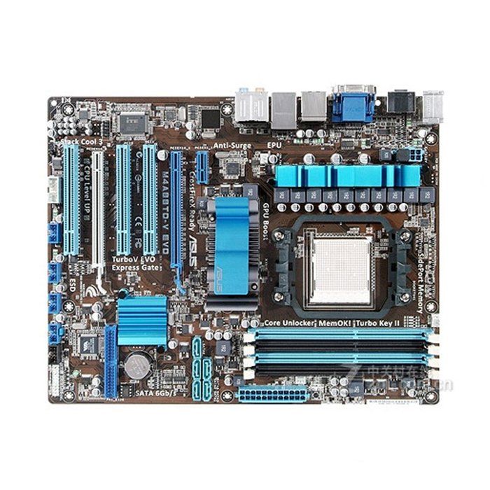 Carte mère ASUS M4A88TD-V EVO AMD 880G Socket AM3 4xDDR3 16GB ATX - Asus