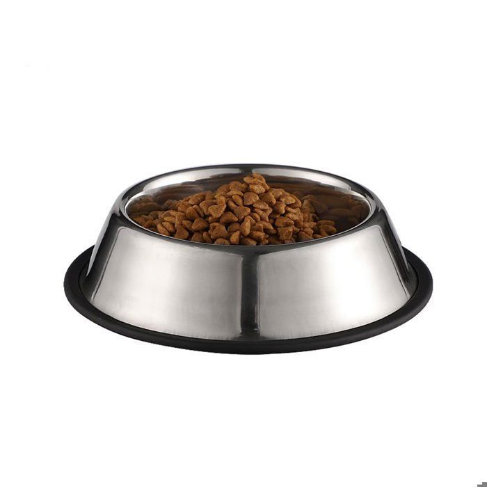 Meilleurs prix pour Gamelle pour chat en acier inoxydable, Mangeoire pour chat, Bol à nourriture pour chat avec base en caoutchouc antidérapante chien