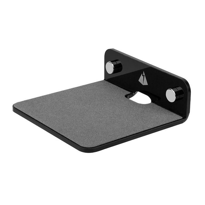 INF Étagère de rangement murale en acrylique pour haut-parleurs Le noir