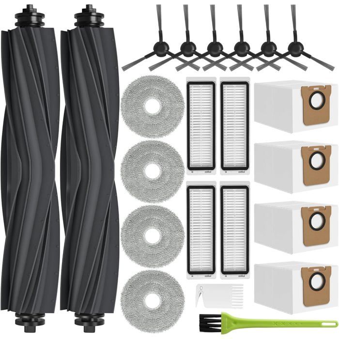 INF Kit de pièces de rechange pour aspirateur robot Dreame L20 Ultra