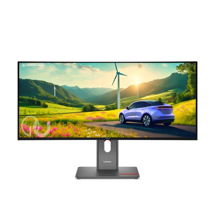 Lenovo ThinkVision P34WD 40 Écran LED incurvé 34 3440 x 1440 @ 120 Hz IPS 350 cdm² 2000:1 DisplayHDR 10 4 ms HDMI DisplayPort USB C eclipse - vue 6