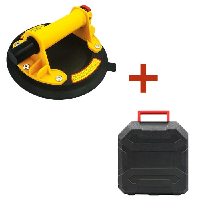 Welsberg 2x Ventouse capacité de levage 50kg, Ventouse Sous Vide avec Antidérapant Poignée pour