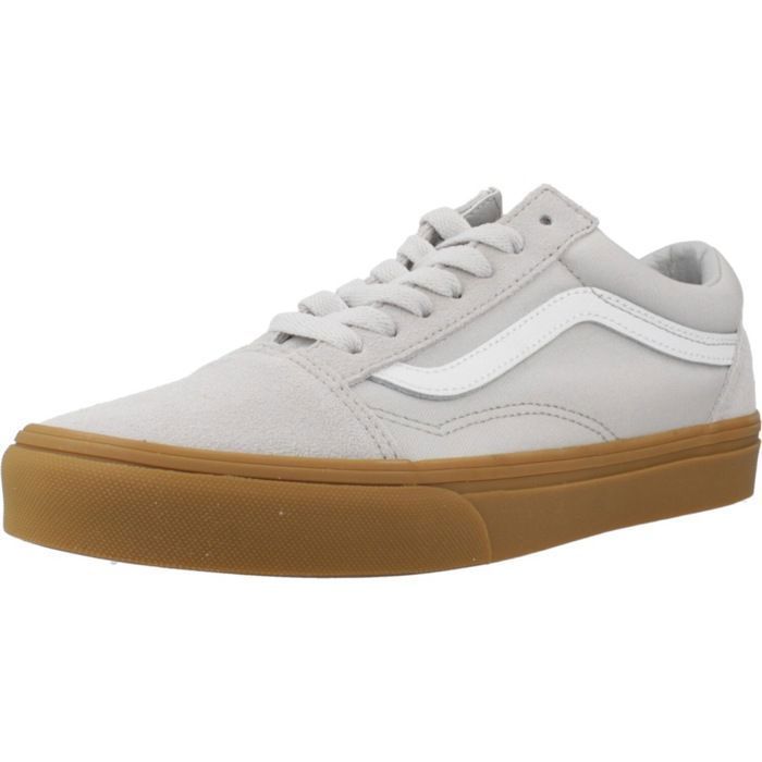 Vans Zapatillas Niño Modèle Chaussure Vans Modèle Old Skool - Coleur Gris