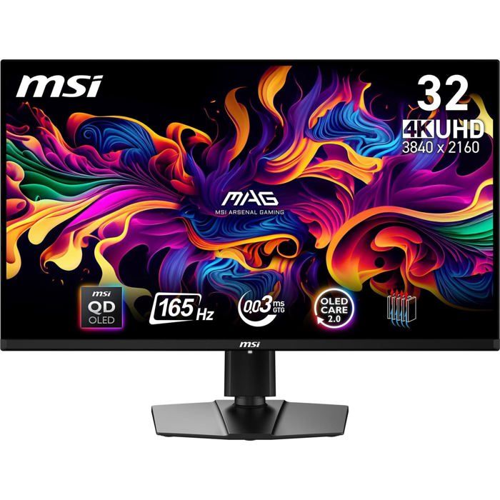 Écran PC MSI 9S6 3DD39T 025 31.5 pouces 4K UHD FreeSync Premium Pro