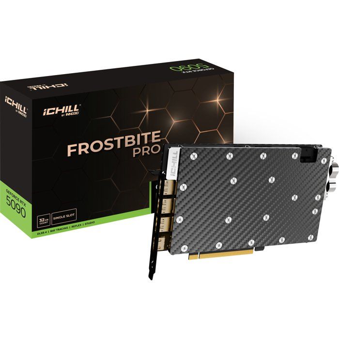 INNO3D iChill GeForce RTX 5090 Frostbite Pro NVIDIA GDDR7 - vue 2