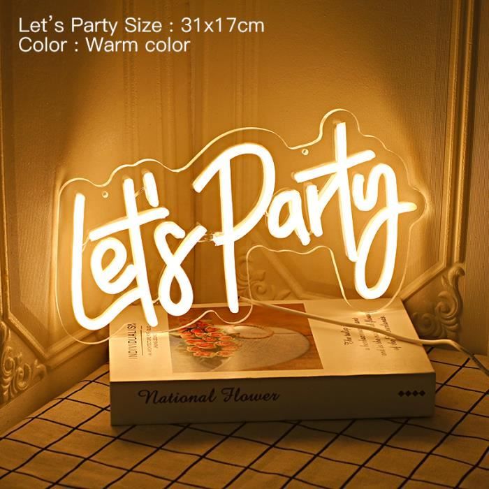 5W - Blanc2 - Panneau Néon LED Personnalisé, Magnifique Décoration Murale Pour Chambre De Bébé