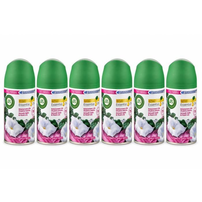 Air Wick Freshmatic Max Jasmin Et Fleurs Blanches - Lot De 3 Recharges 250ml
